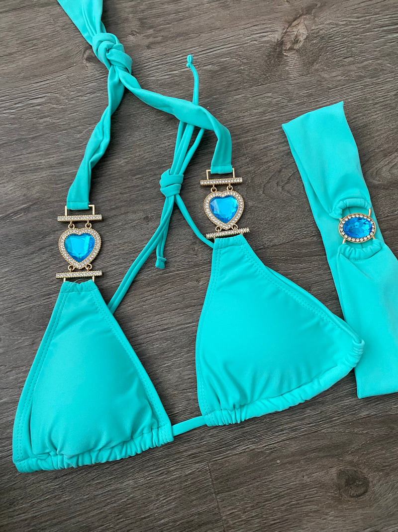 Miss Maldives 3 piece bikini set